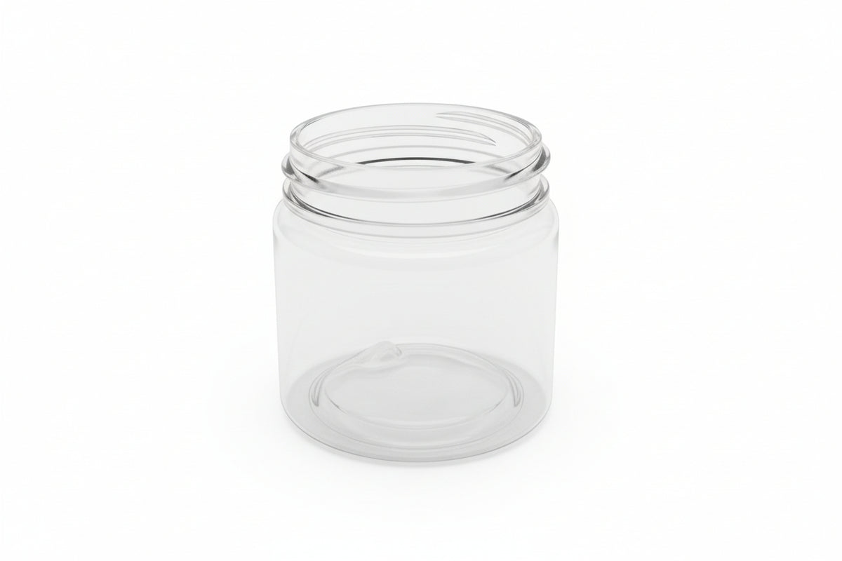 50ml Clear Plastic Jar (PET)