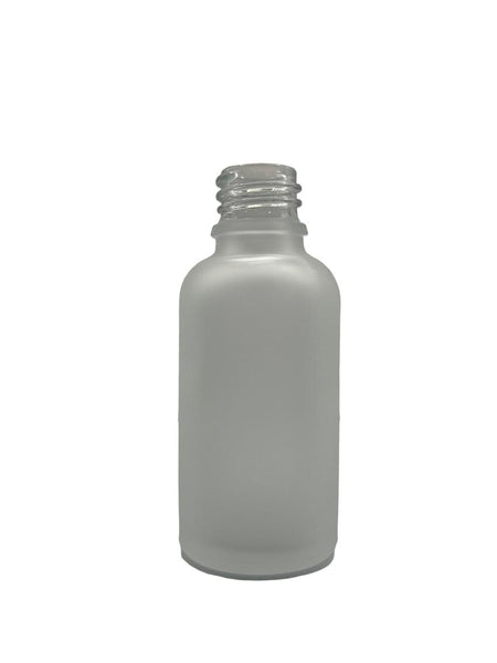 50ml Frosted Clear Glass Dropper Bottle