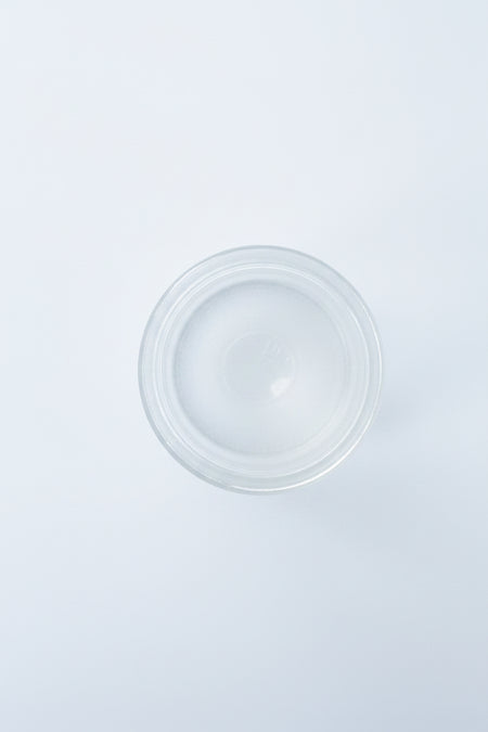 50ml Frosted clear jar, for creams, waxes, natural beauty brands and candles