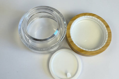 50ml Glass Jar with Bamboo Lid