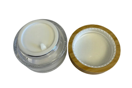 50ml Glass Jar with Bamboo Lid