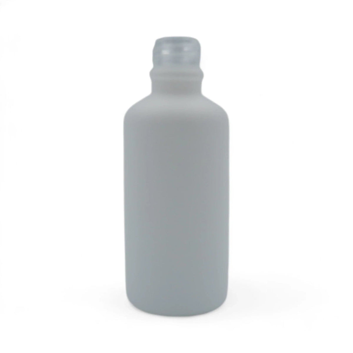 50ml Matte White Glass Dropper Bottle with White & Silver Dropper