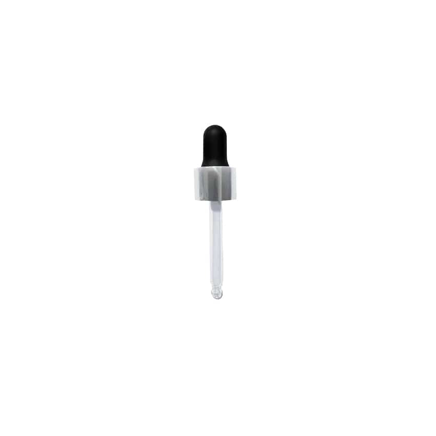 5ml Black & Silver Ball End Dropper Pipette