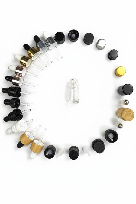 5ml Clear Glass Dropper Bottle