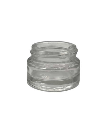 5ml Clear Glass Jar With Gold Aluminium Lid
