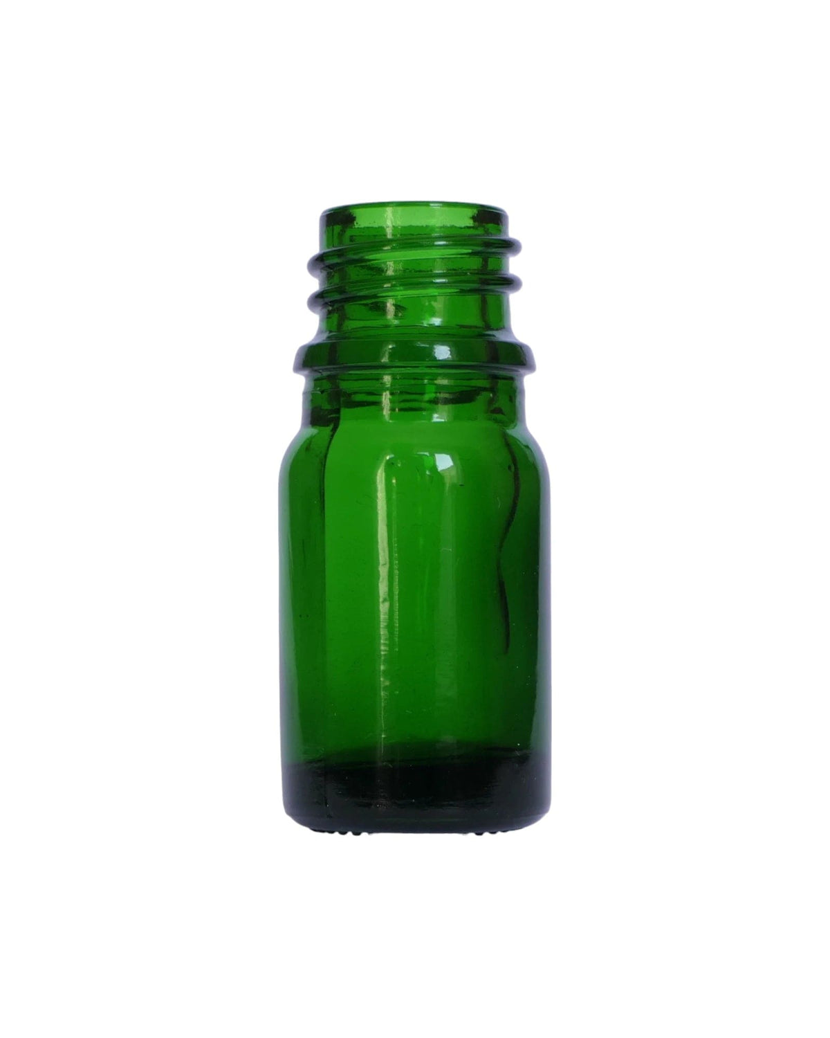 5ml Green Glass Dropper Bottle & Black T/E Pipette
