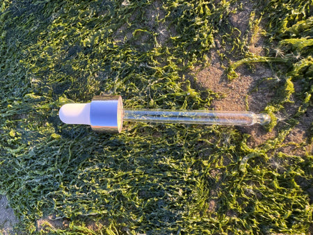 5ml White & Rose Gold Ball End Dropper Pipette