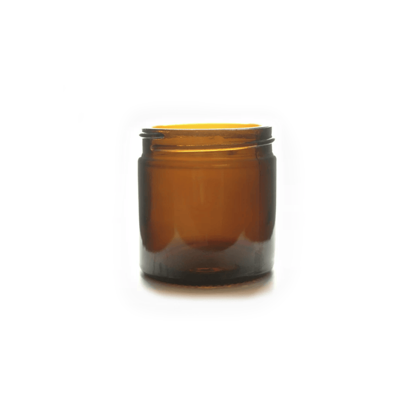 60ml LUCENT Amber Glass Jar 51mm Diameter x 53mm height.