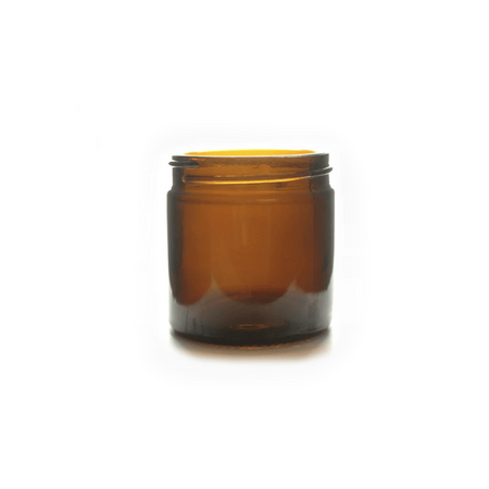 60ml LUCENT Amber Glass Jar 51mm Diameter x 53mm height.