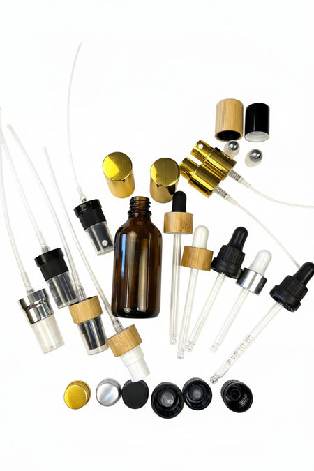 60ml Amber glass dropper bottle