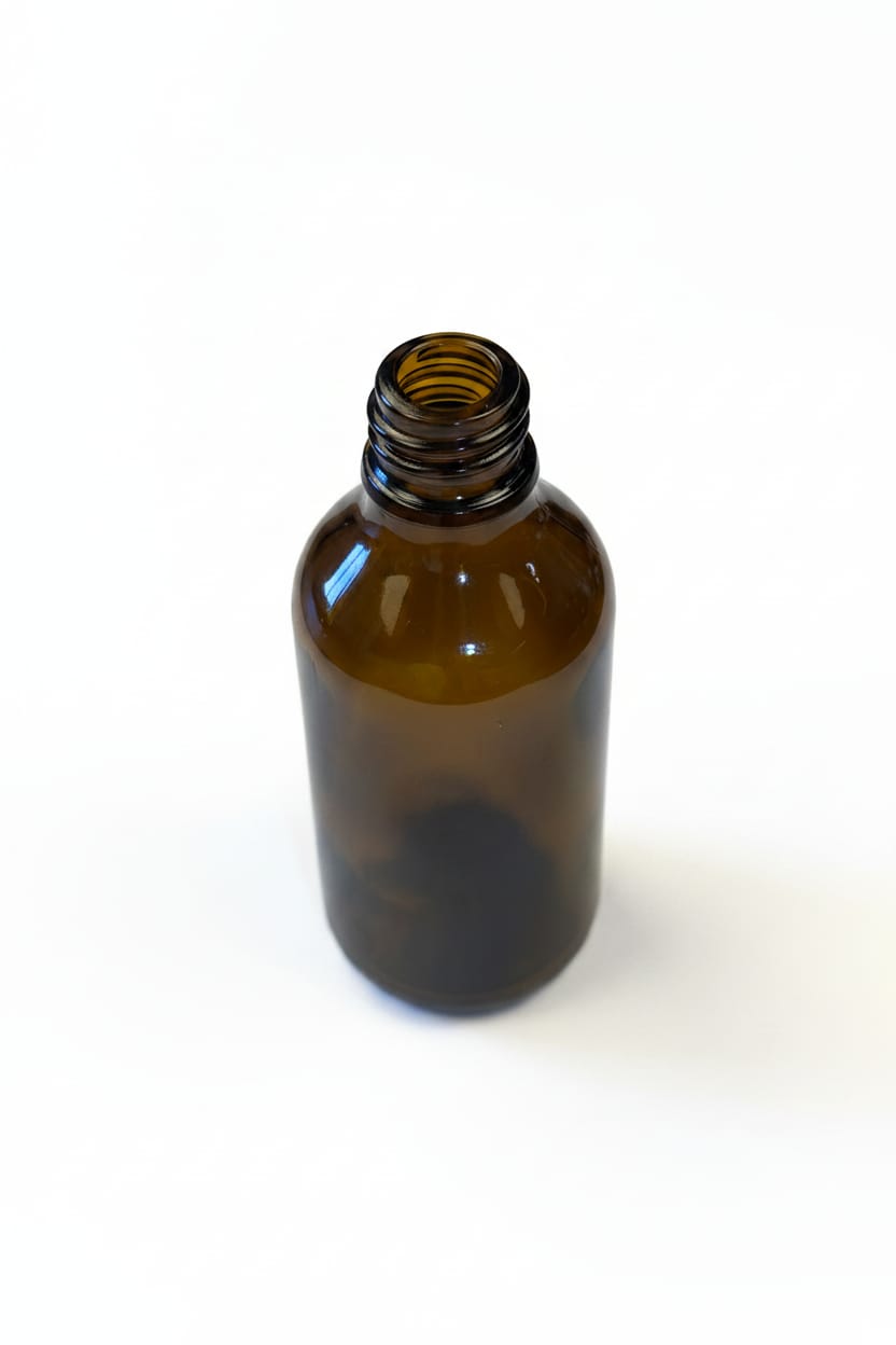 60ml Amber glass dropper bottle