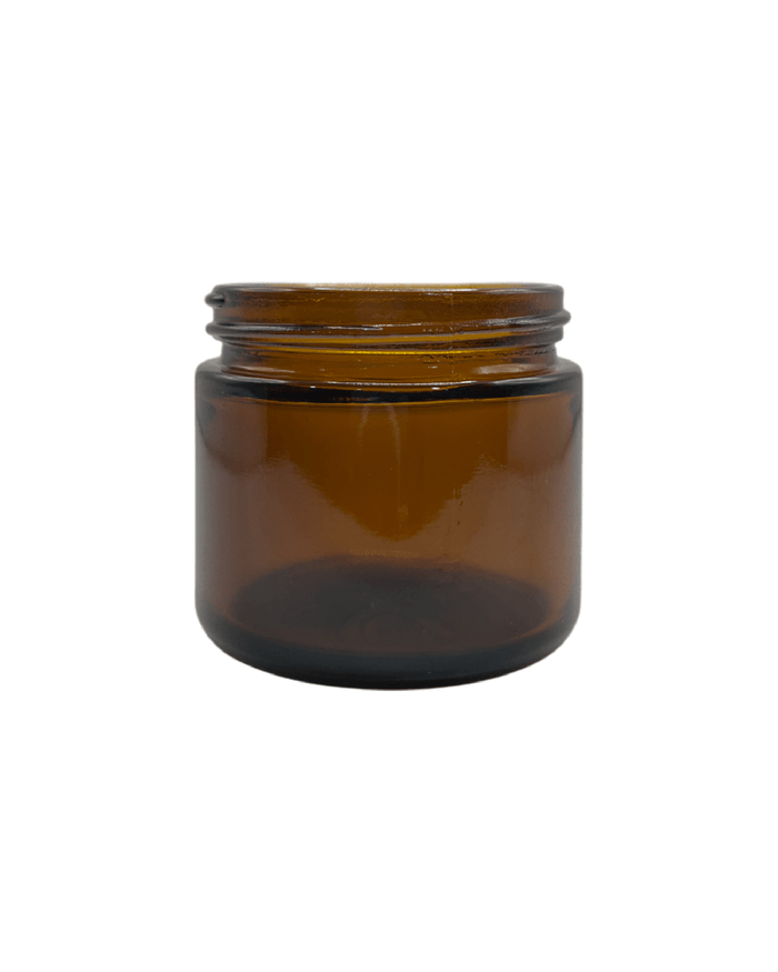 60ml Amber Glass Jar With Gold Aluminium Lid