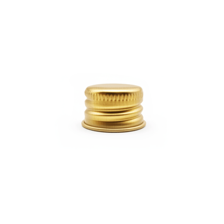 Gold Aluminium Screw Cap DIN18