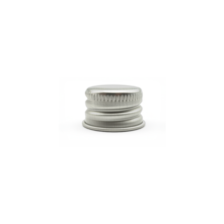Silver Aluminium Cap