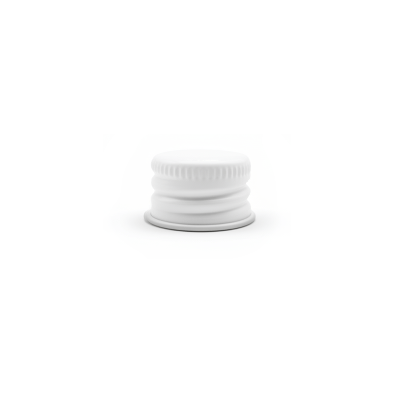 White Aluminium Screw Cap DIN18