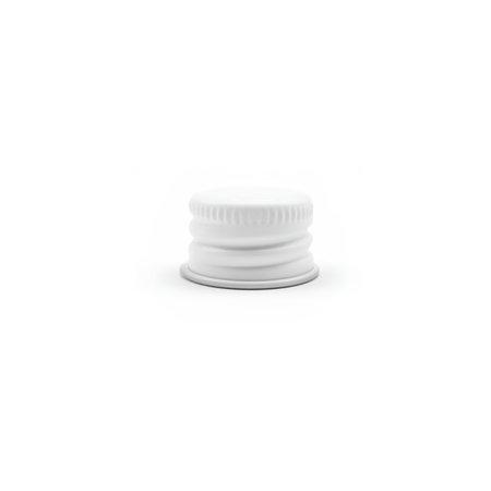 White Aluminium Screw Cap DIN18