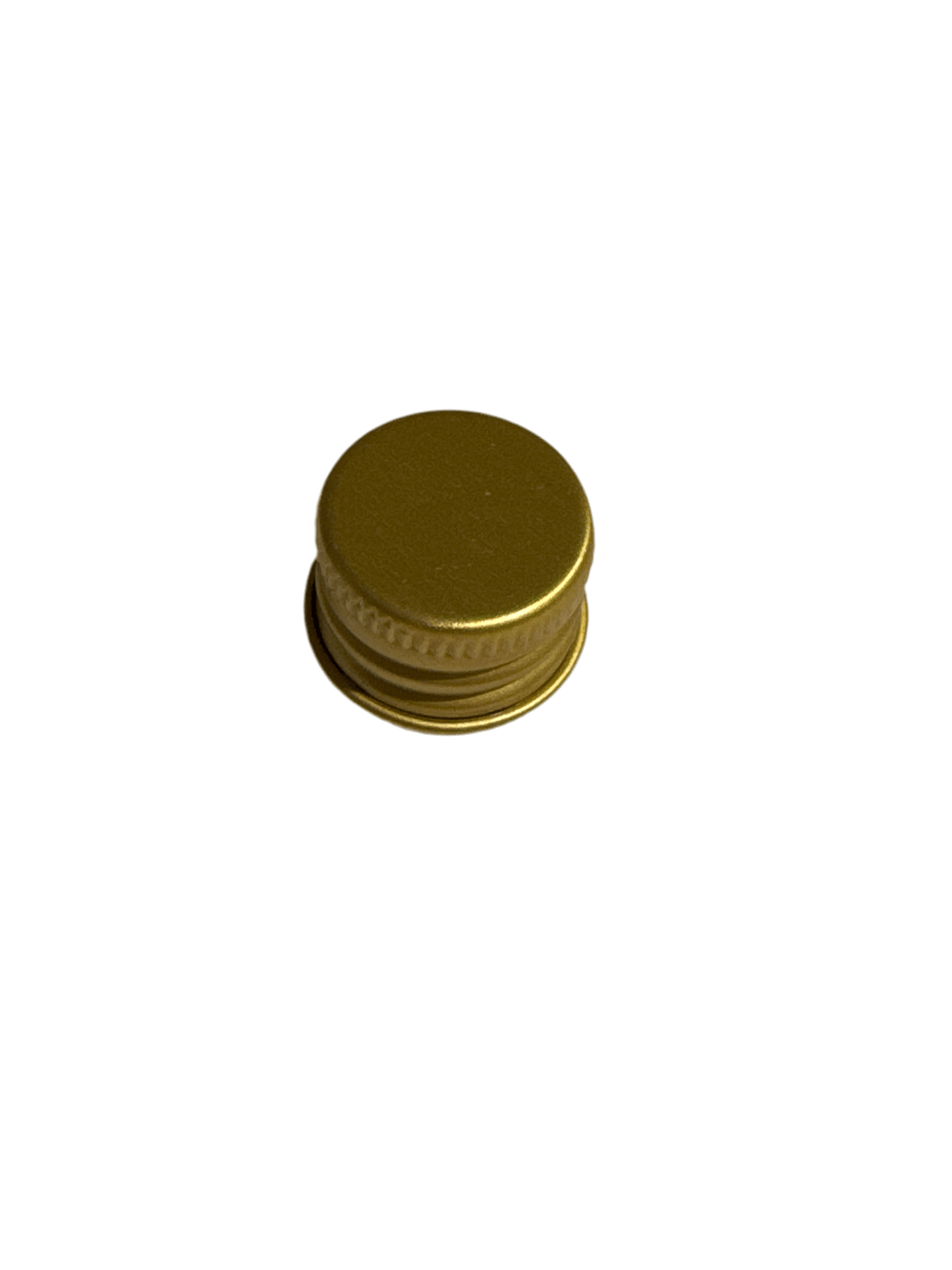Aluminium Cap Gold Din 18mm