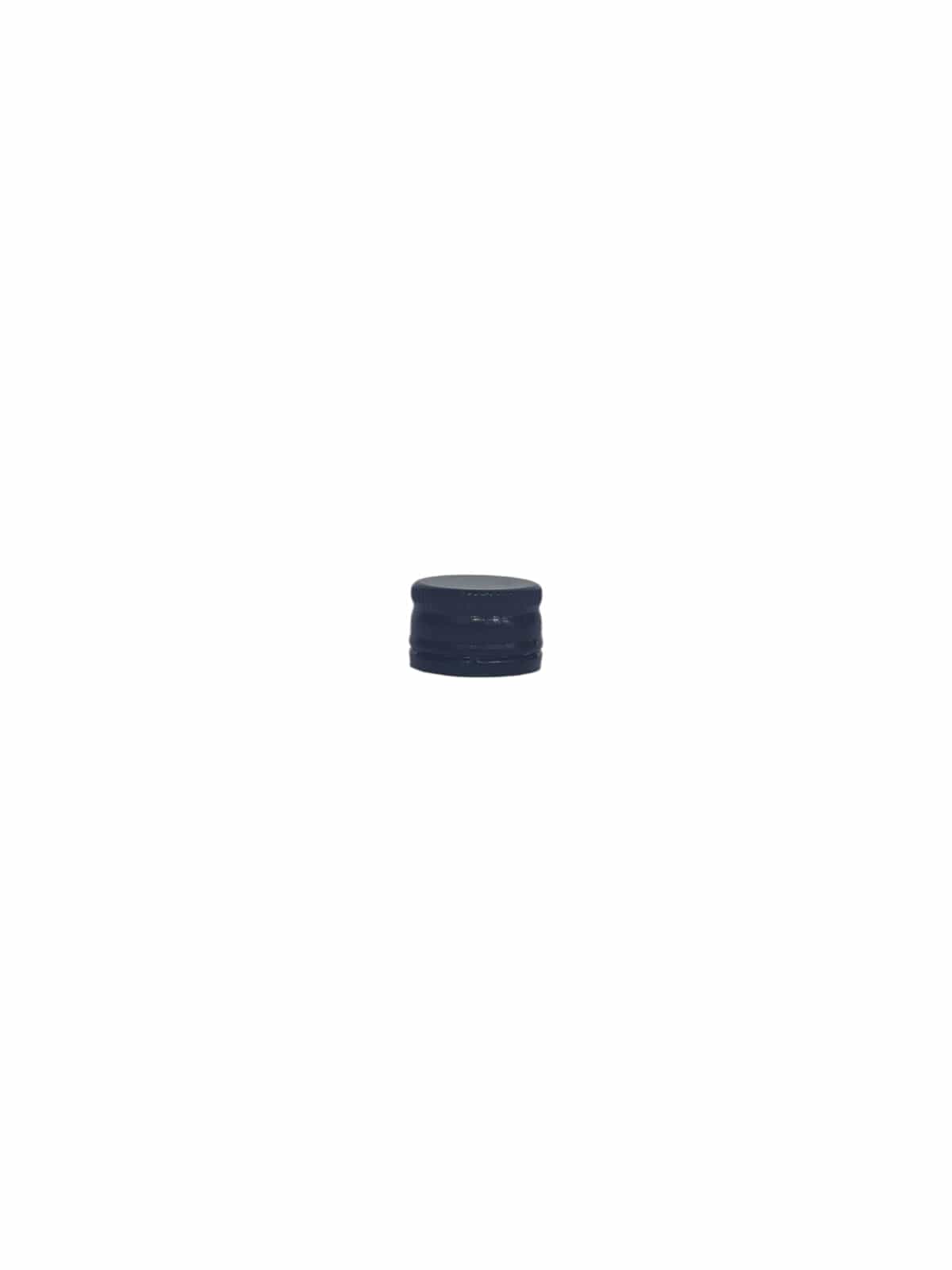Aluminium Cap Tamper Evident Black Din 18mm