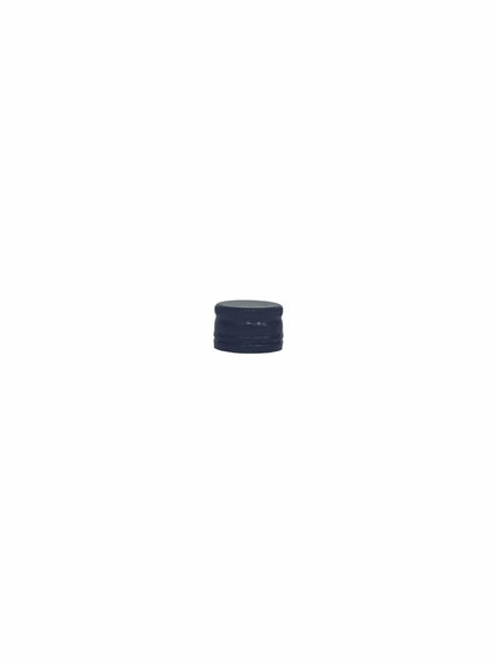 Aluminium Cap Tamper Evident Black Din 18mm