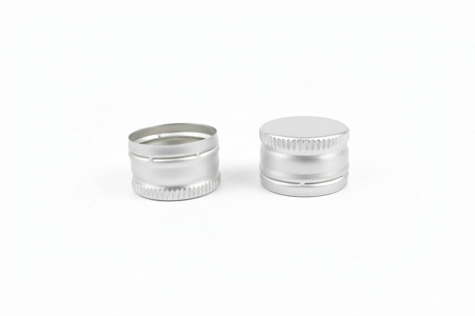 10ml Clear Glass Dropper Bottle with Silver Tamper Evident DIN18 Cap