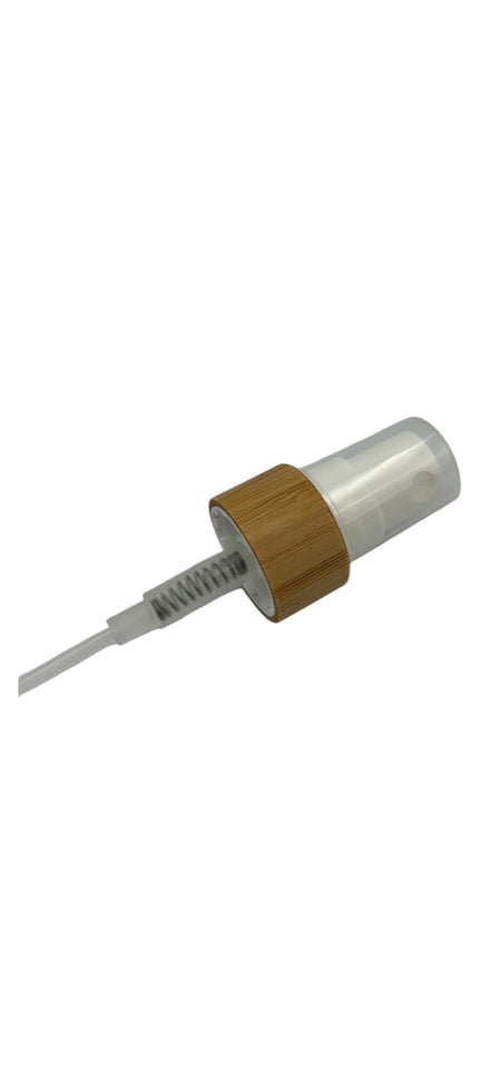 Bamboo cap & White Atomiser din18