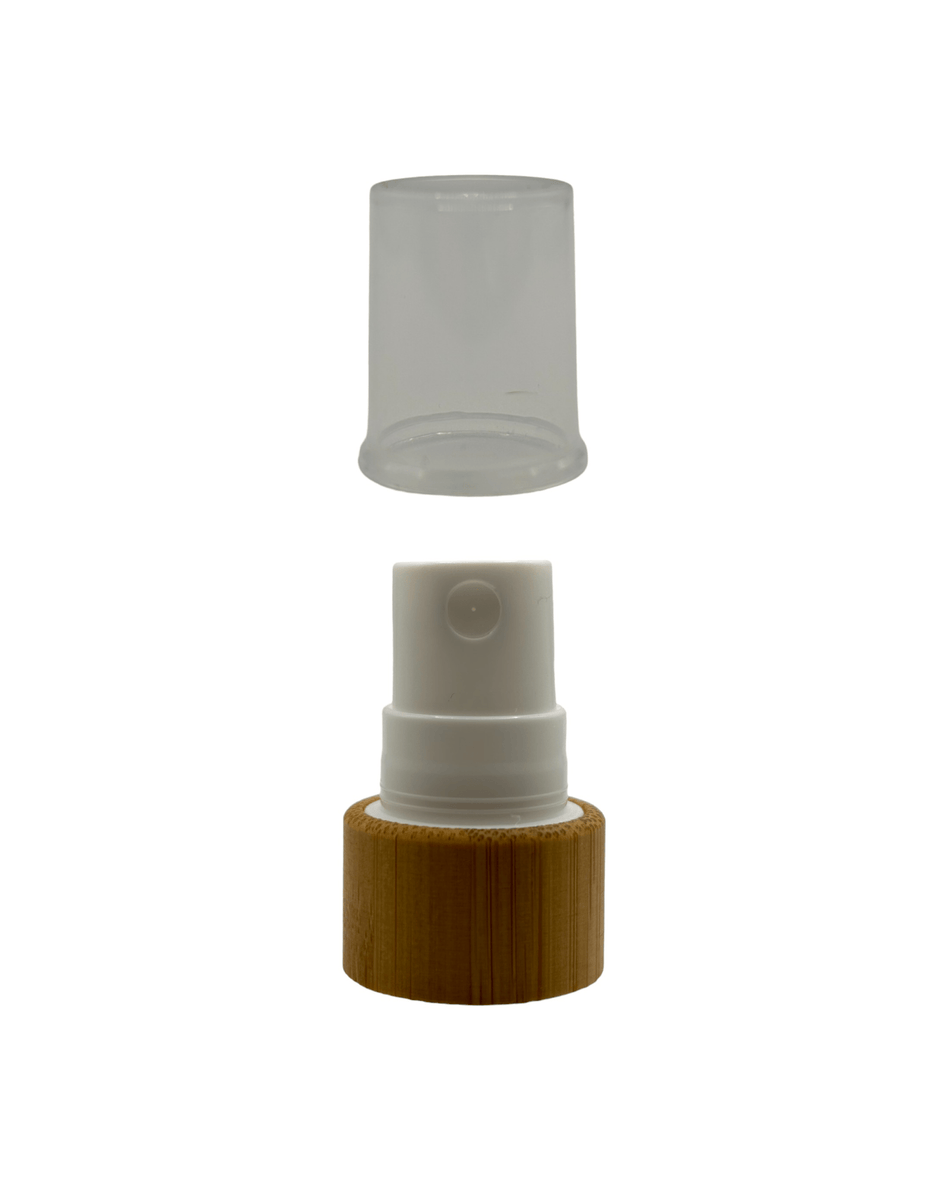 Bamboo cap & White Atomiser din18