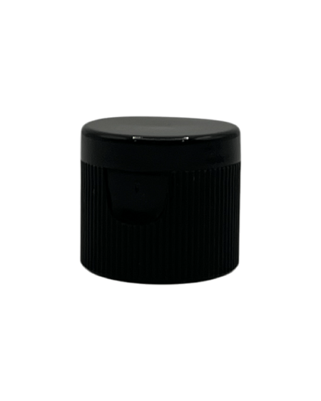 Black Flip Top Cap for Plastic Bottle (PET)