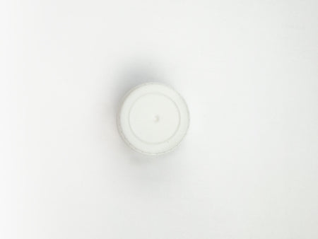 Dripper insert 0.6mm with Tamper Evident Ribbed White Cap (Type III) DIN18