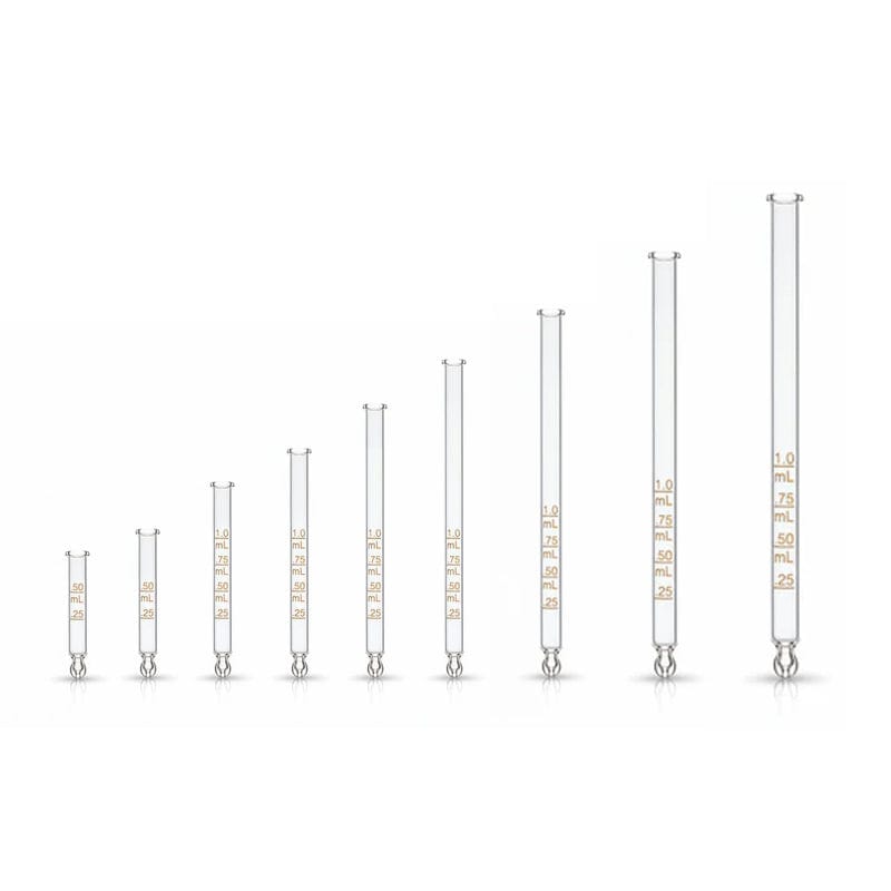 Graduated Stem Upgrade (Plain Stem Swapped for Etched) - For 10ml to 100ml Pipettes