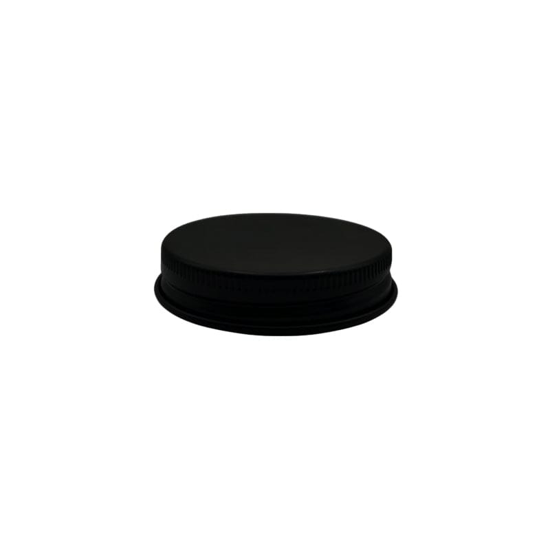 250ml Premium Amber Glass Jar With Matte Black Aluminium Lid - Pack of 15