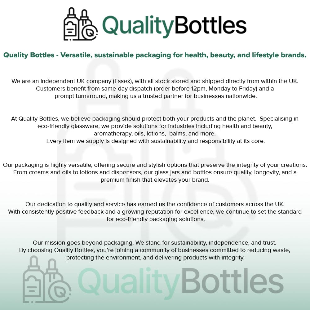 250ml Premium Amber Glass Jar With Black PP Lid - Pack of 15