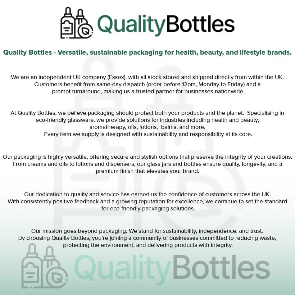 250ml Premium Amber Glass Jar With Black PP Lid - Pack of 15