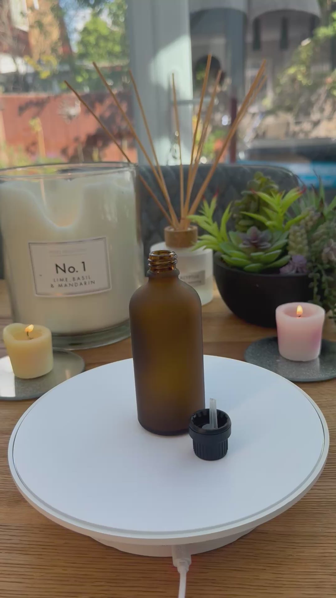 100ml Frosted Amber Glass Dropper bottle with Tamper Evident Black PP Dripper Cap