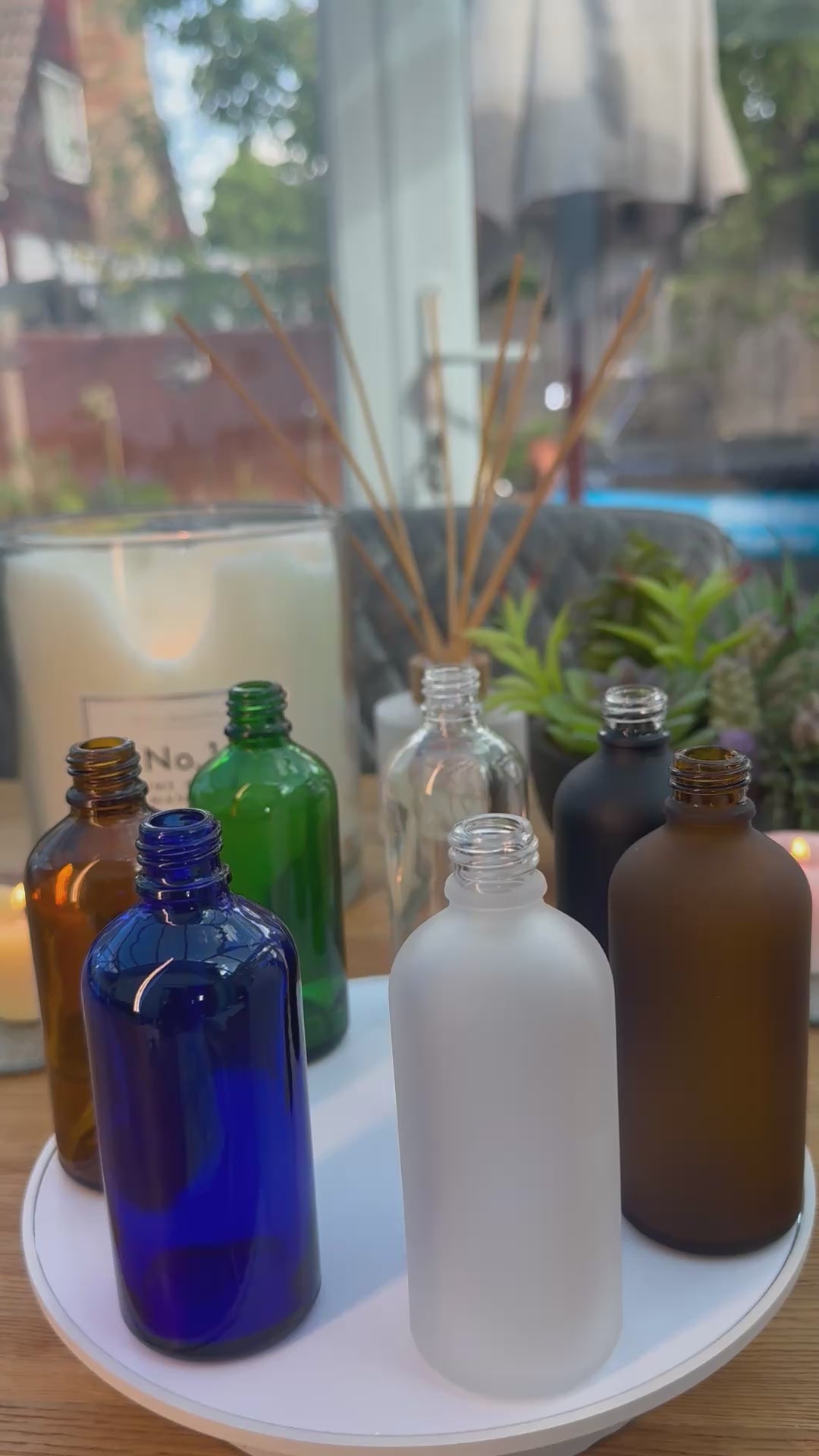 100ml Glass Dropper bottles group Dynamic