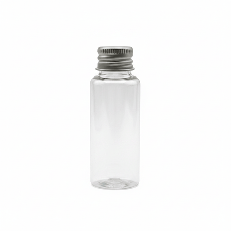 Silver Aluminium Screw Cap 20mm