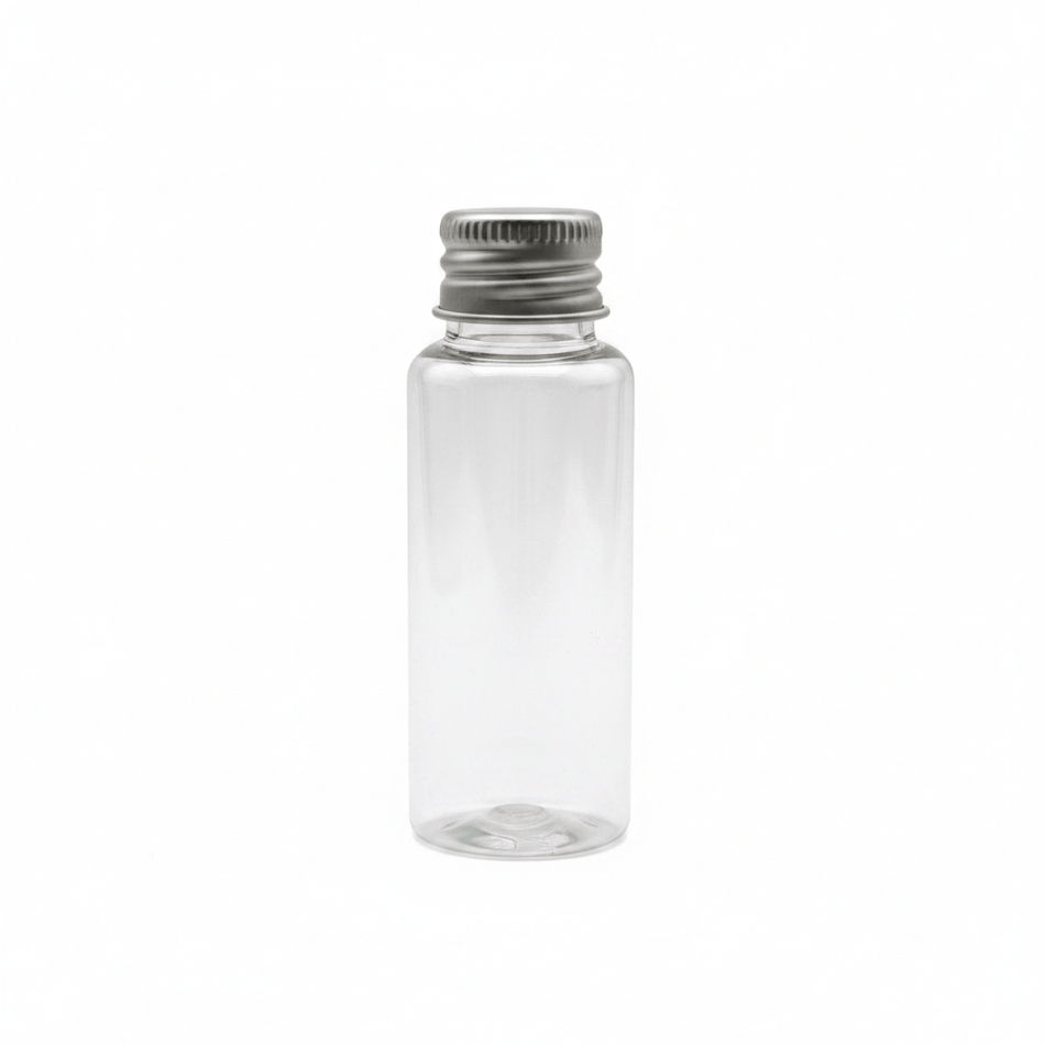 Silver Aluminium Screw Cap 20mm