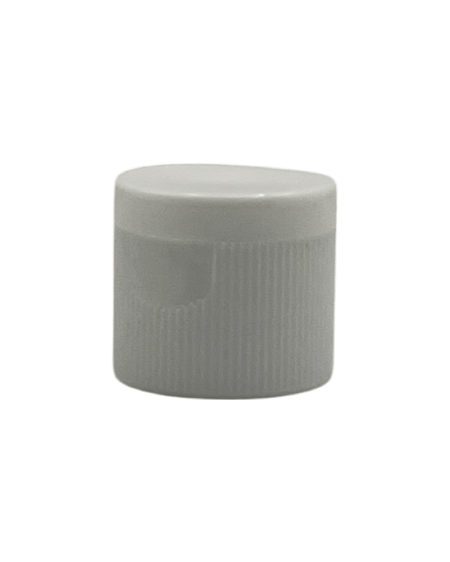 White Flip Top Cap for Plastic Bottle (PET)