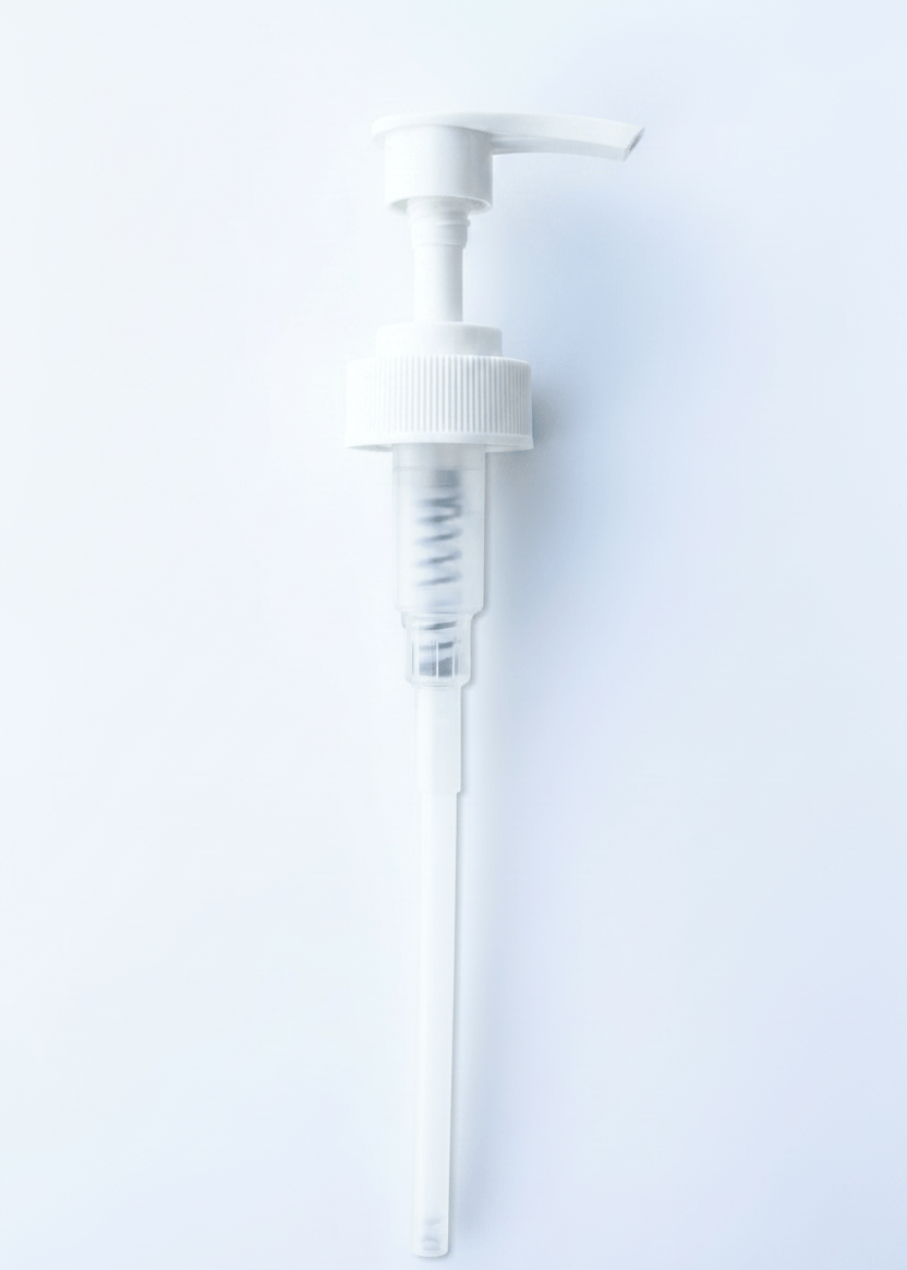White Lotion Pump Dispenser 28mm with Twist Lock Mechanism (28/400)