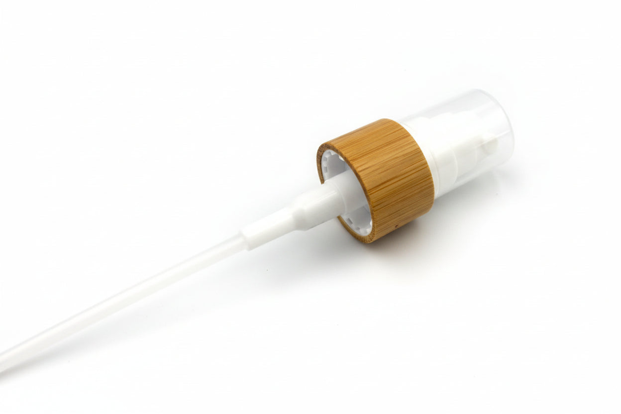White Bamboo Atomiser and Lotion pumps