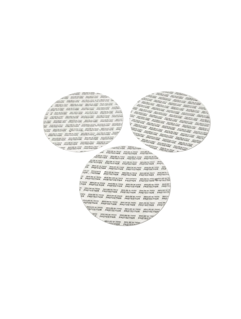 White Pressure Sensitive Liner For 250ml Glass Jar (68mm)