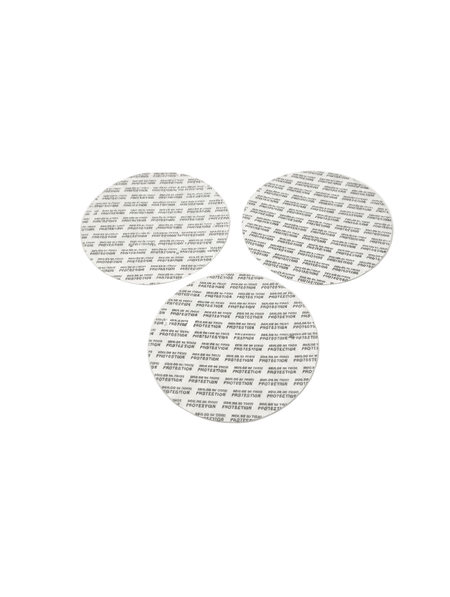 White Pressure Sensitive Liner For 250ml Glass Jar (68mm)