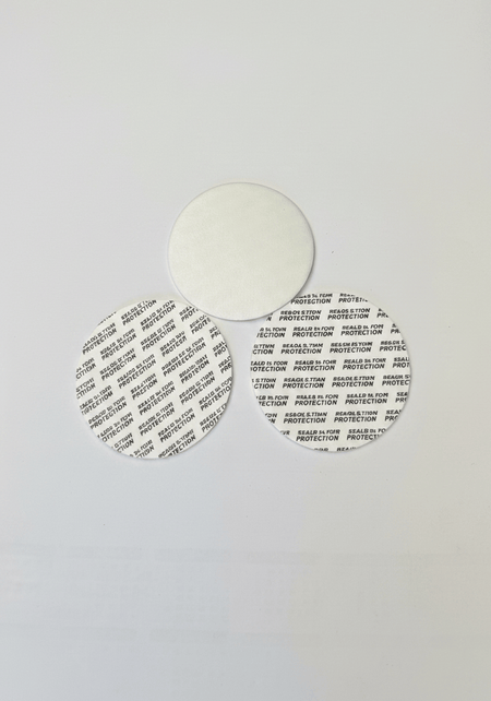 White Pressure Sensitive Liner For 50ml Glass Jar (51mm)