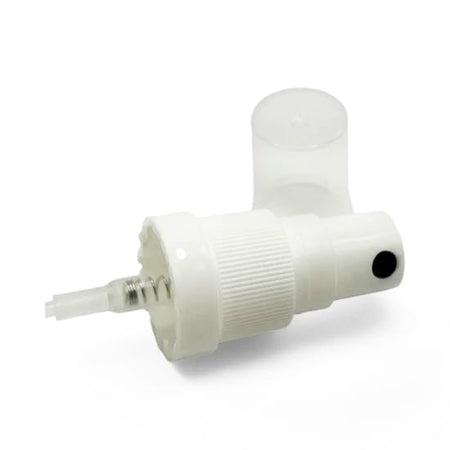 White Tamper Evident Atomiser with Clear Over Cap (Type III)